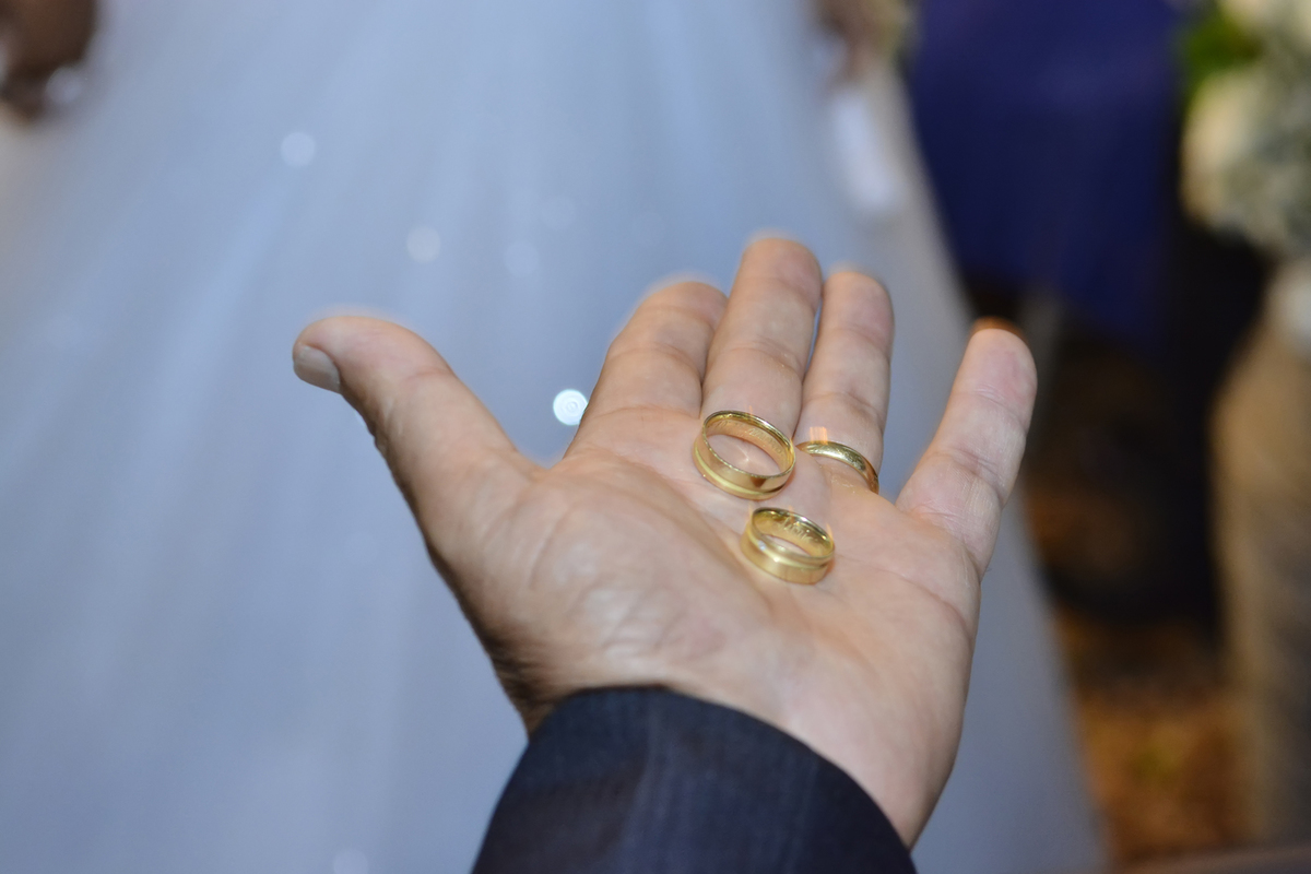 alianças de casamento