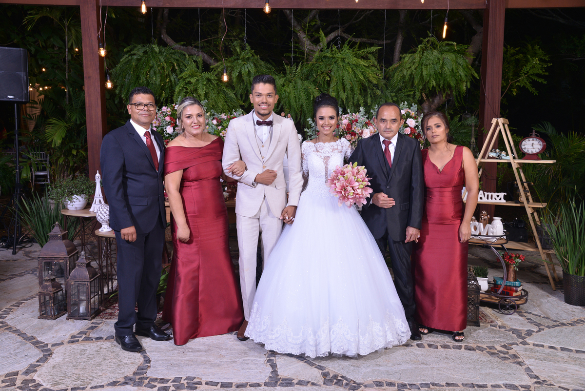 festa de casamento no espaço florativa