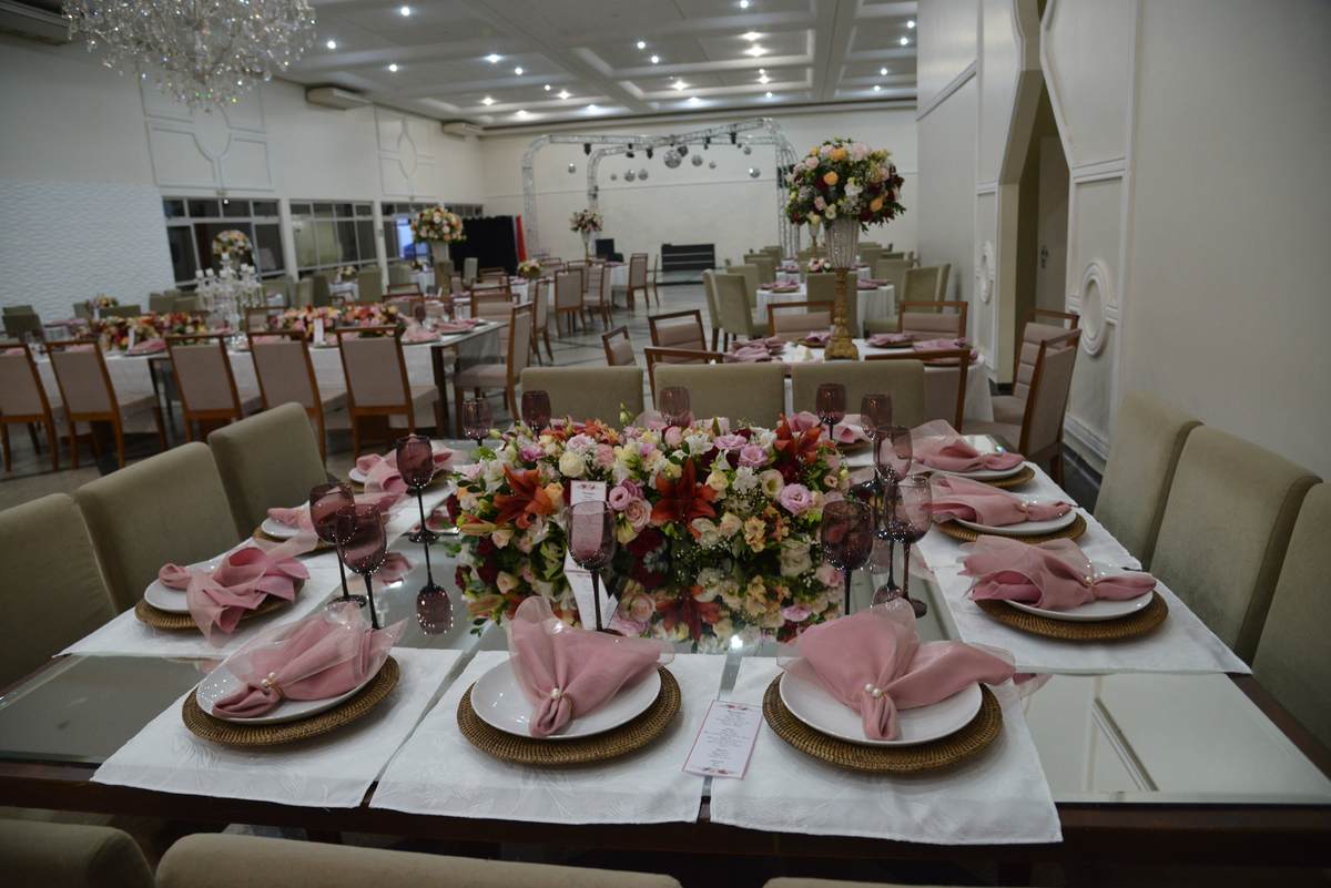 decoração do salão de festa Supremum Areal