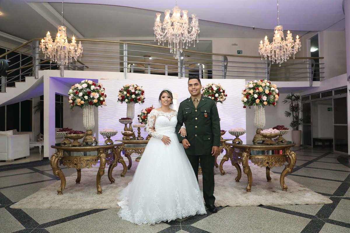 recepção de casamento no salão de festas supremum event center 