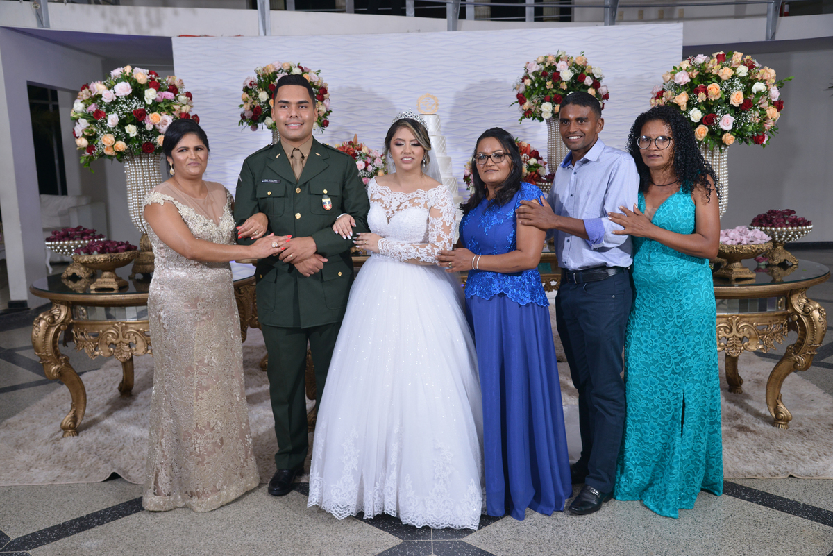 Casamento no salão de festas Supremo no Areal