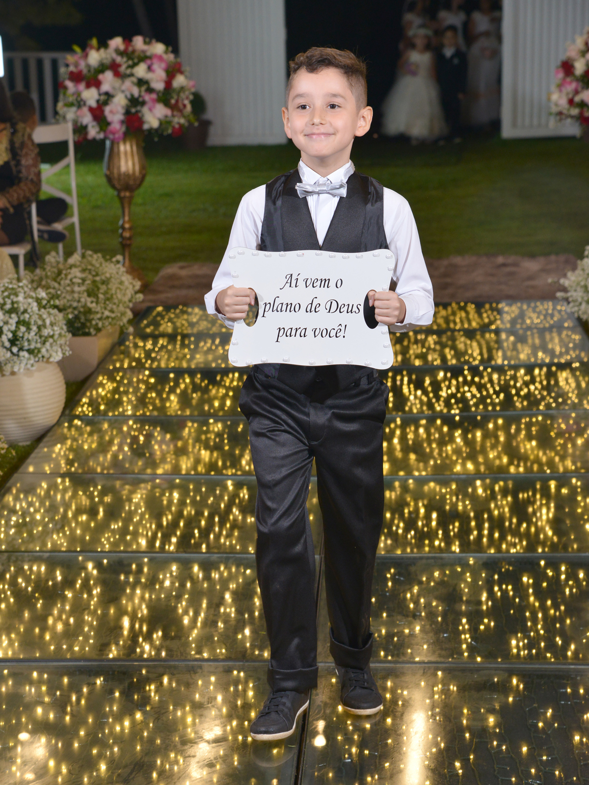 Pista de led para casamento