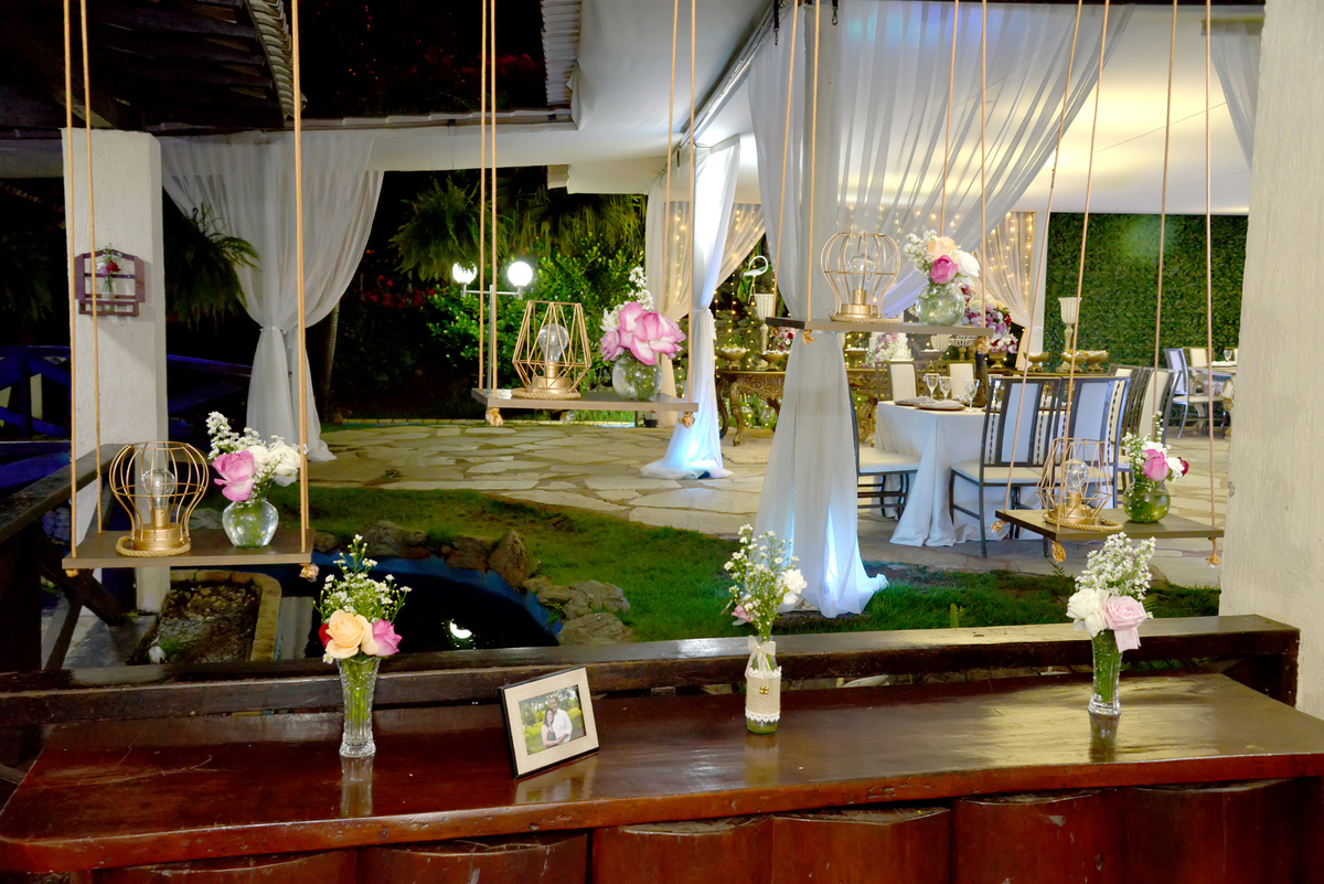 decoração de casamento no Spazio Grand Jardin