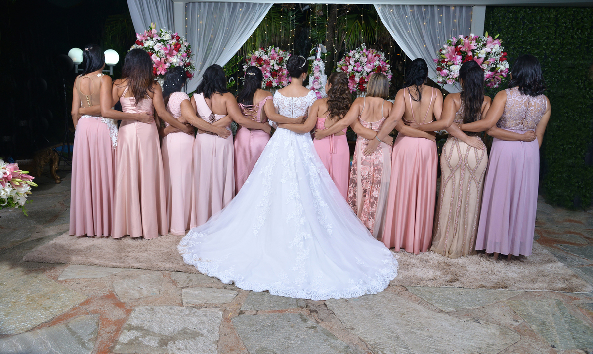 fotos com Madrinhas no Espazio Grand Jardini