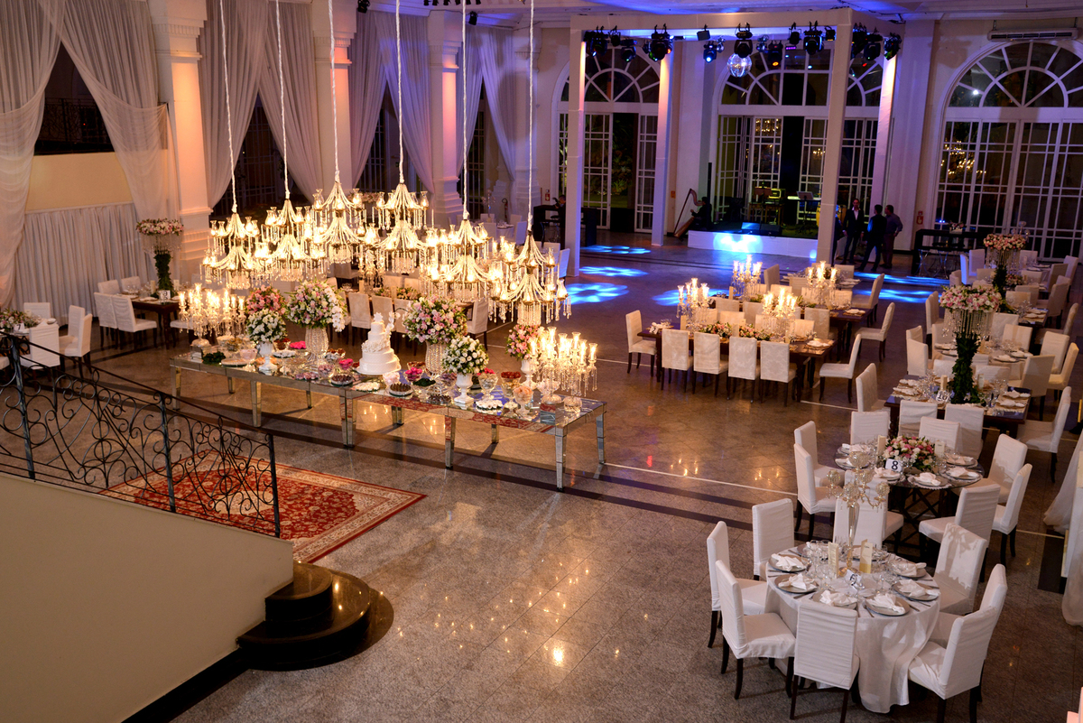decoração do salão de festas espaço da corte