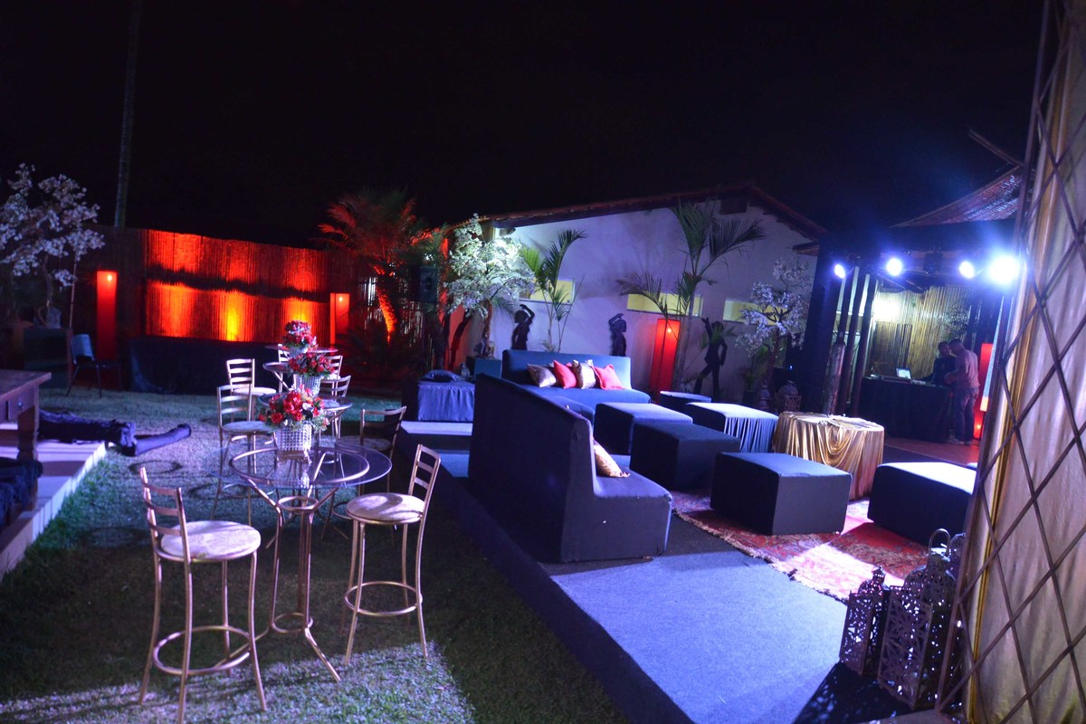 Confraternização no espaço Bambu eventos