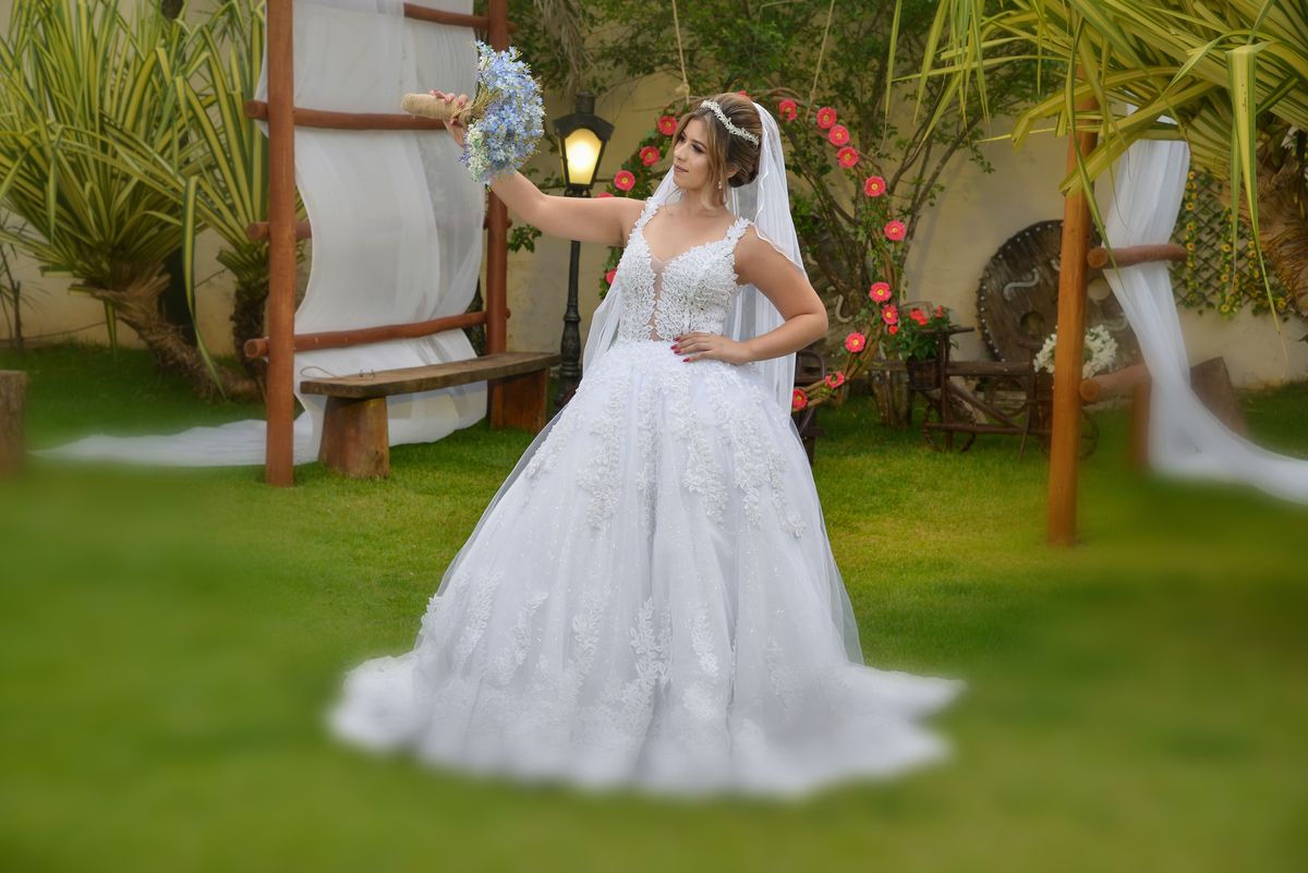 senário para fotos de noivas