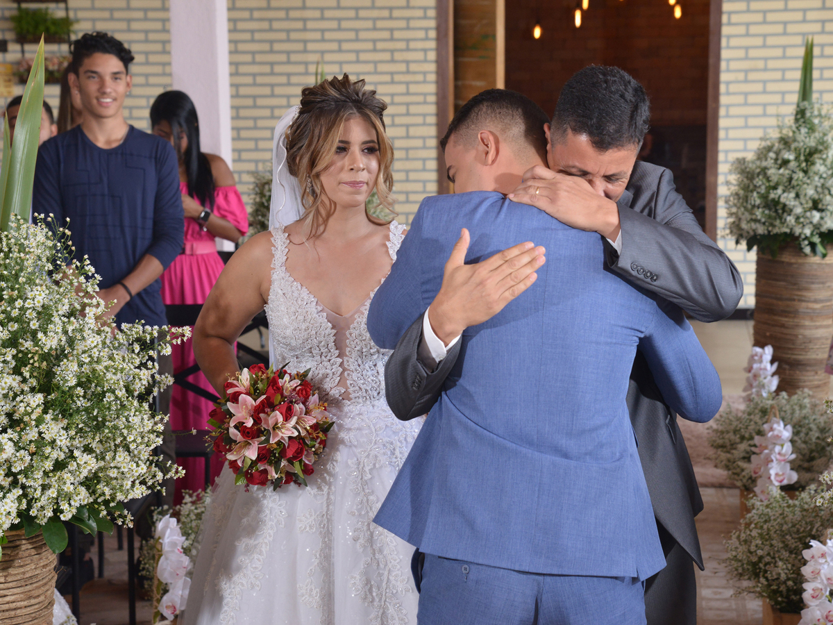 casamento no salão de festas Villa Rose