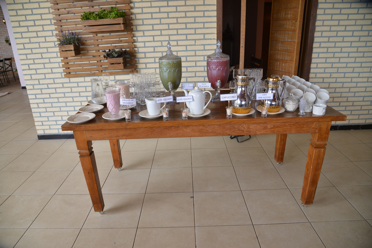 buffet do espaço villa Rosè 