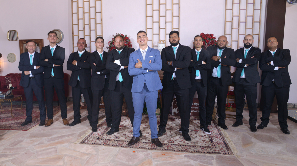 recepção de casamento no espaço villa Rosè