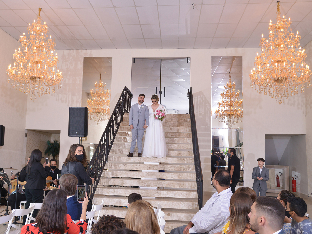 Casamento no salão de festas Imperador Holl