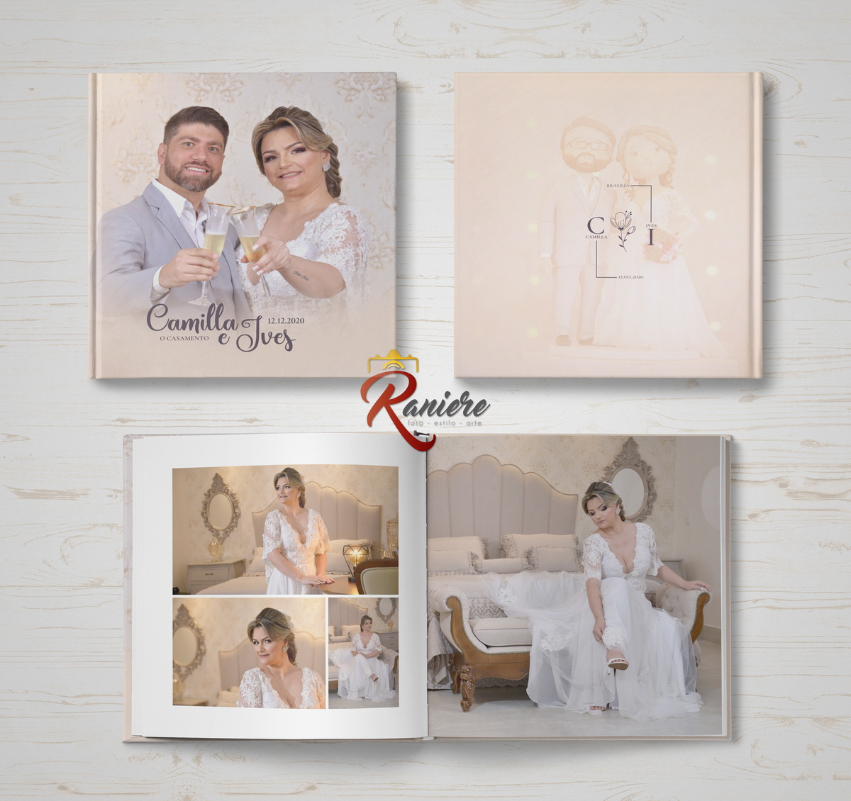 album de casamento editado