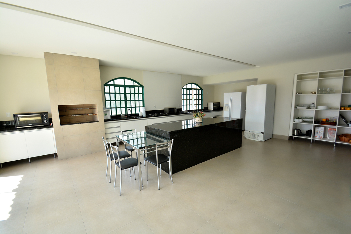 cozinha gourmet em casa de hospedagem Brasília