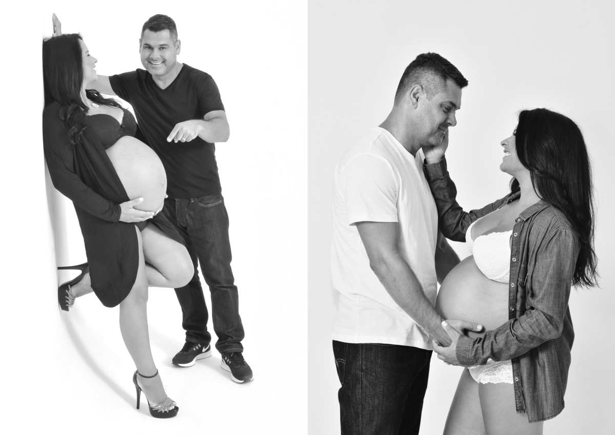 Ensaio Fotográfico de Gestante- Produção em Estúdio com Gestante 