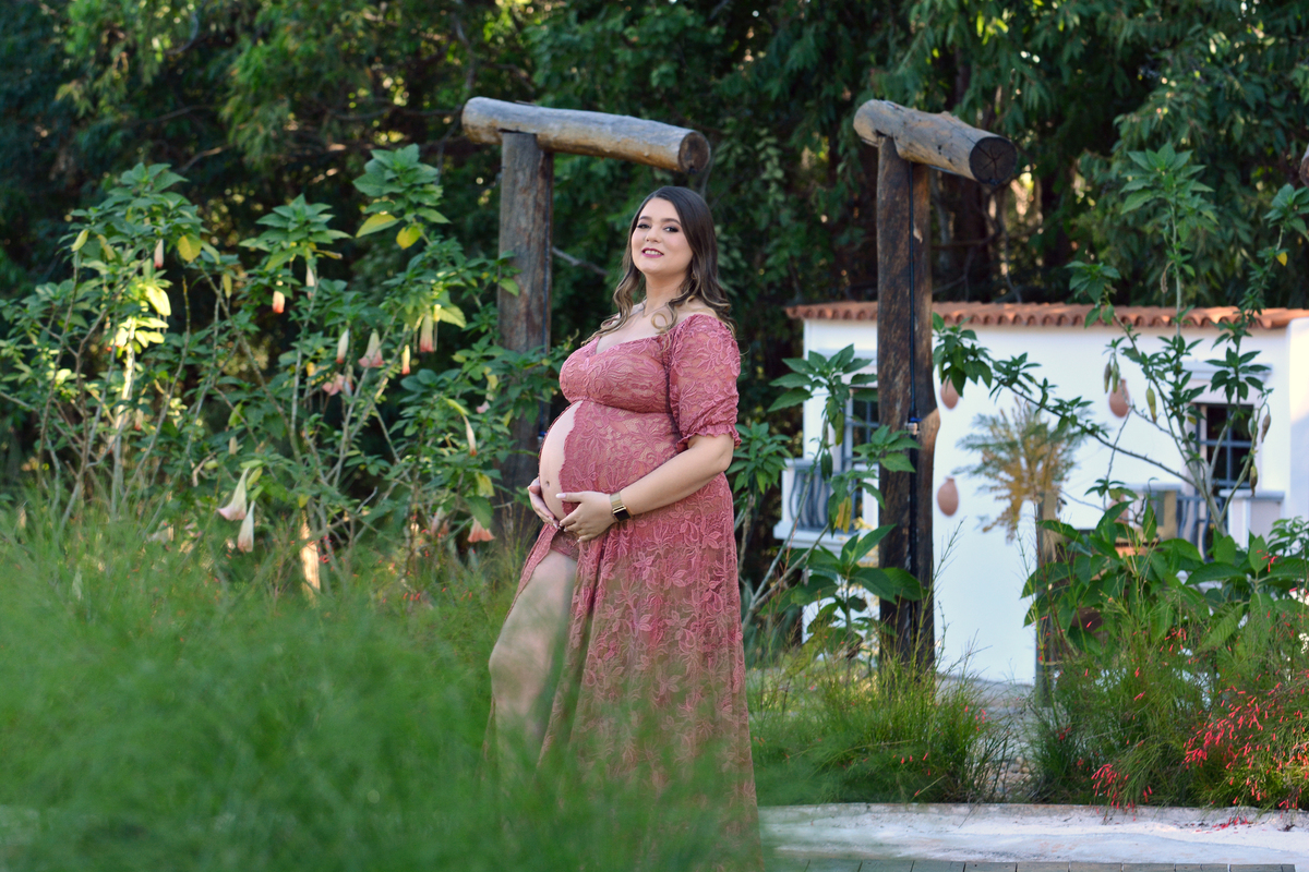 Ensaio fotográfico de Gestante