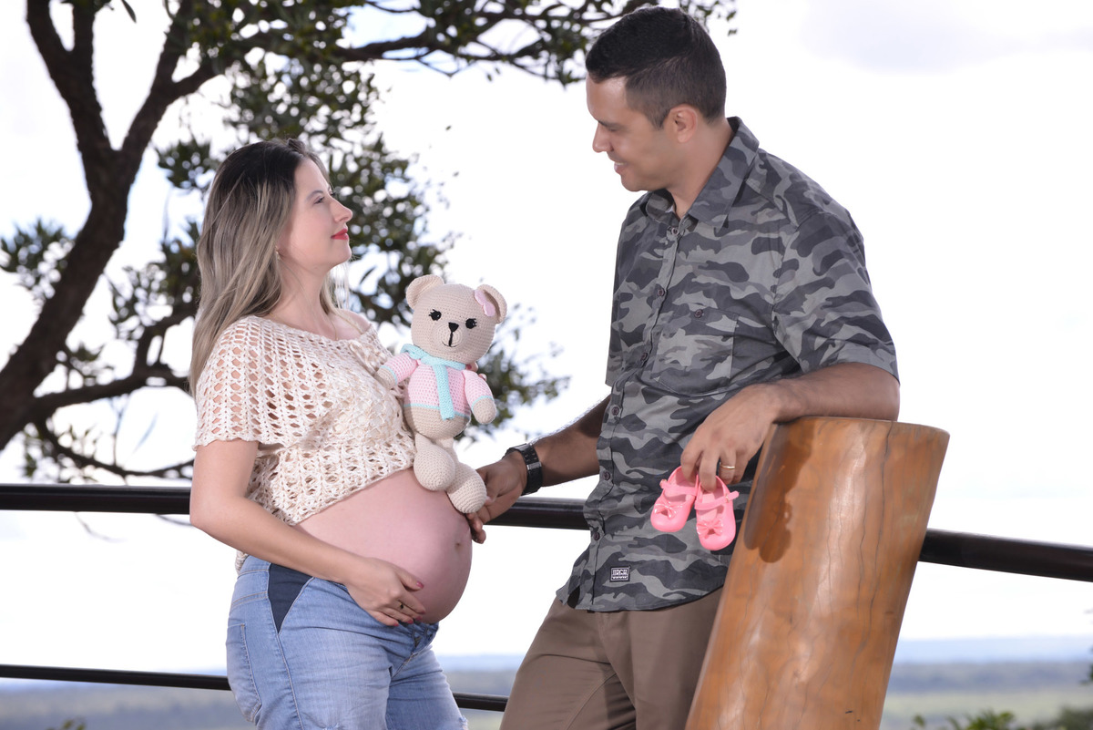 Ensaio de Gestação de 8 Meses