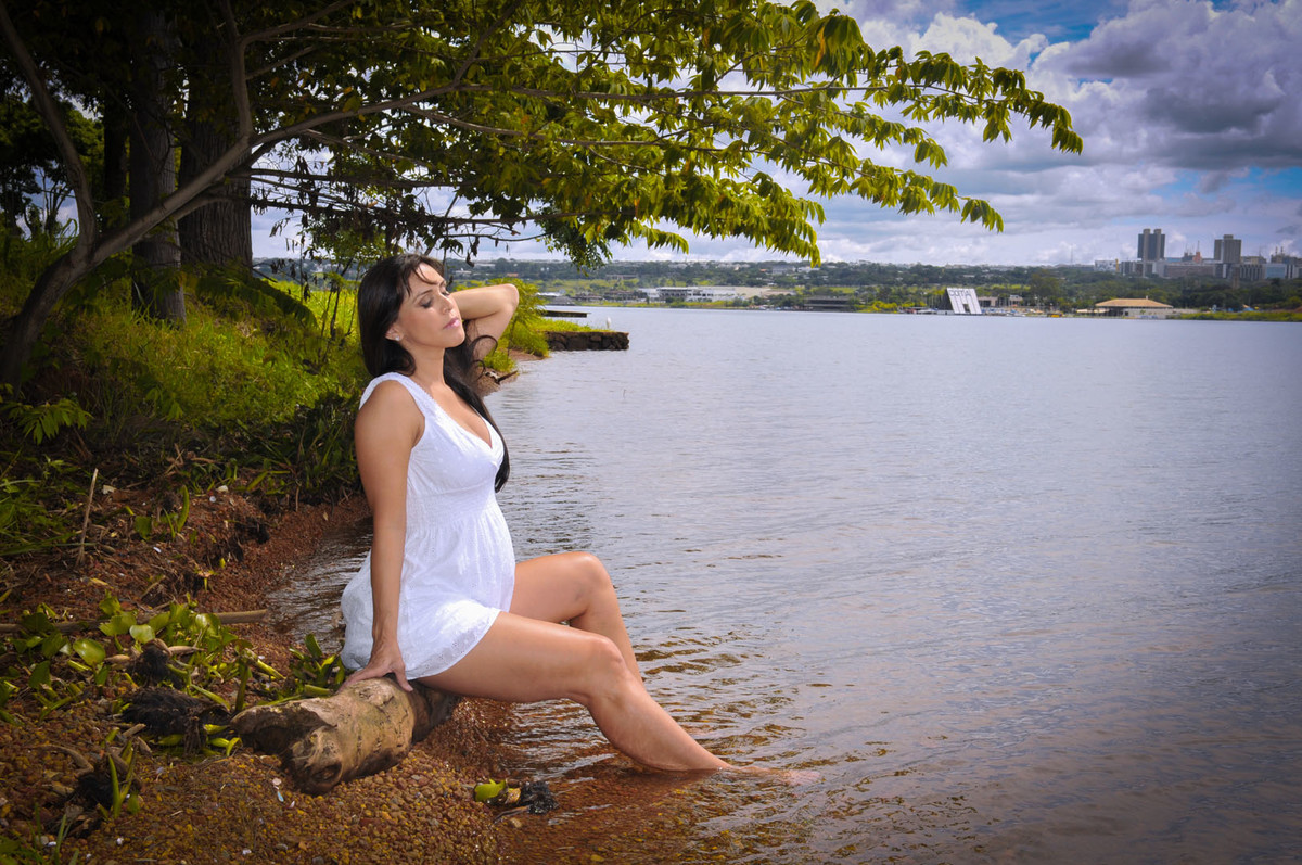 Ensaio de campo Gestante