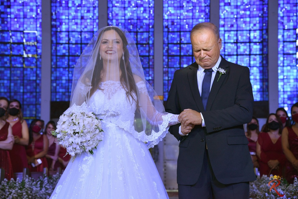 fotos de casamento no Santuário Dom Bosco