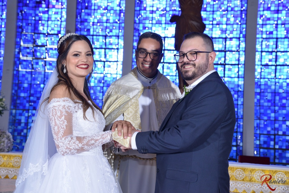 Celebração de casamento no Santuário Dom Bosco DF