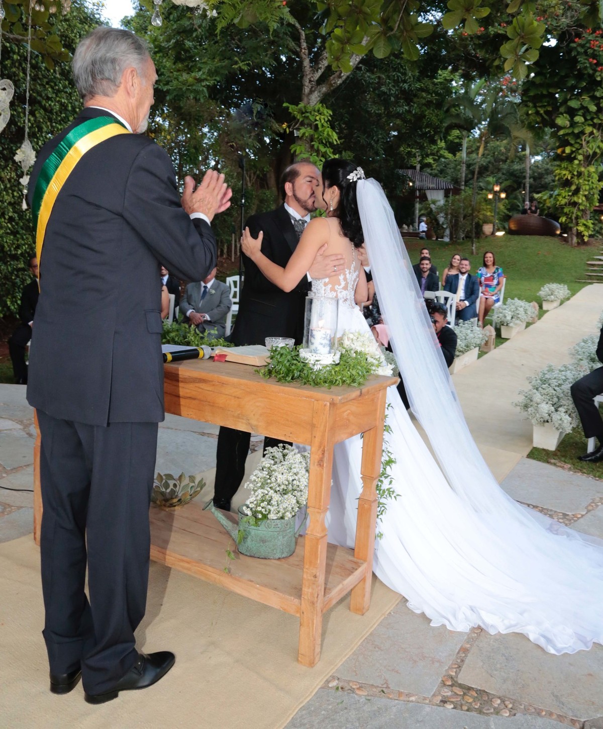 Celebração de casamento Salão Garten Haus Cafe Colonial Brasilia df 