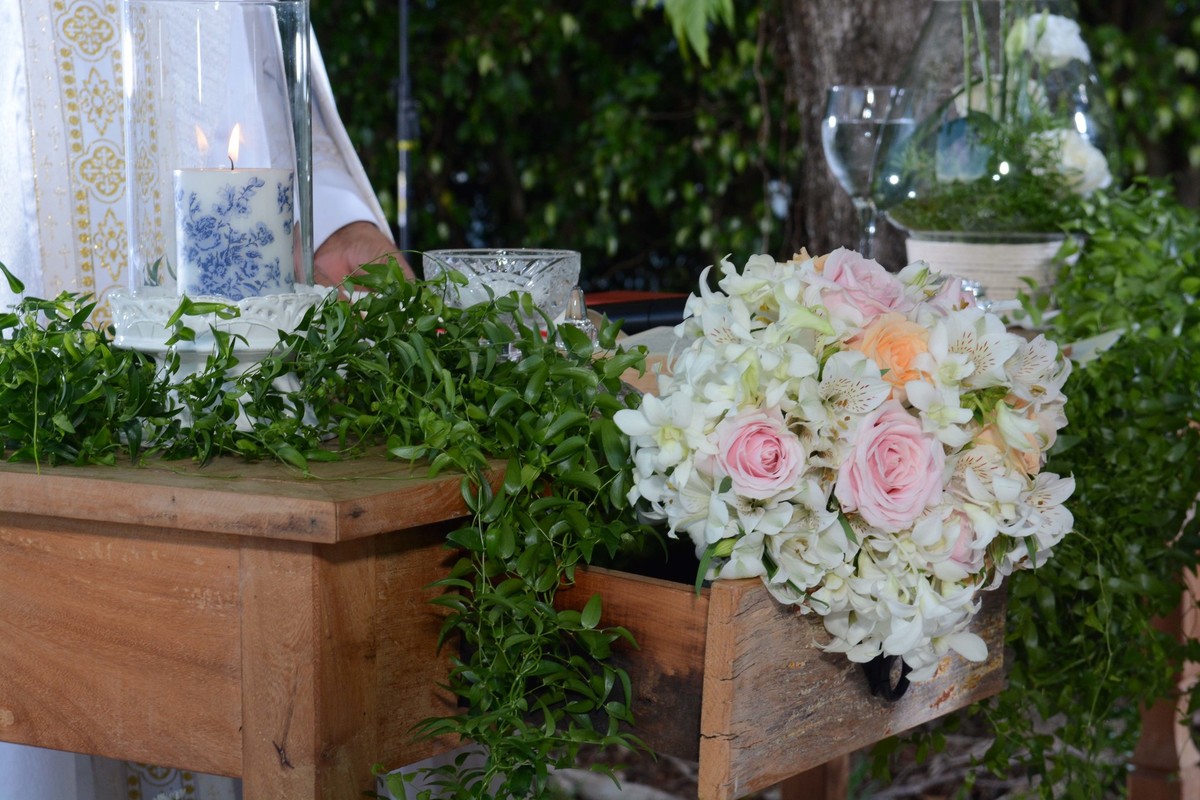 buque de noiva- salão de festas  gartem haus