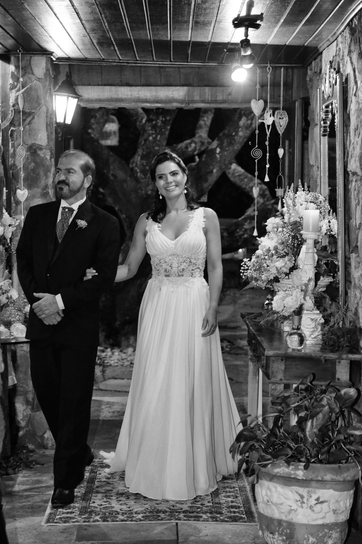 celebração de casamento no salão Gartem Haus