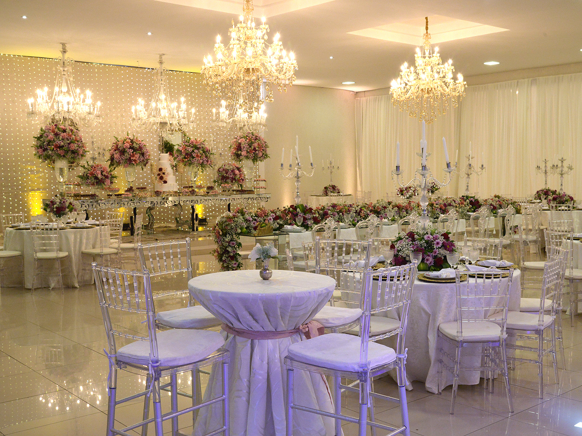 Decoração do salão de Festas Imperador Holl