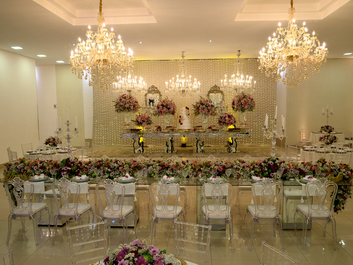 Decoração do salão de festas Imperador Hall
