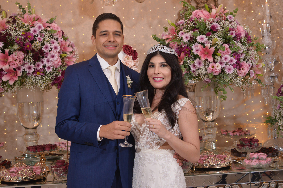 Casamento no salão de festas Imperador Hall