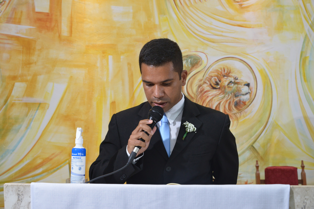 celebração de casamento na Paroquia Nossa Senhora Auxiliadora