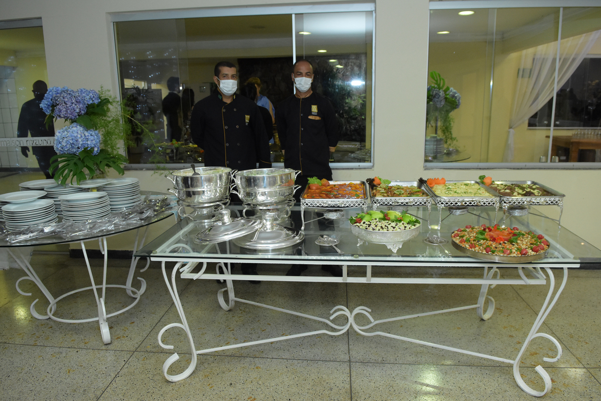 Buffet de casamento na Maison Mizuno