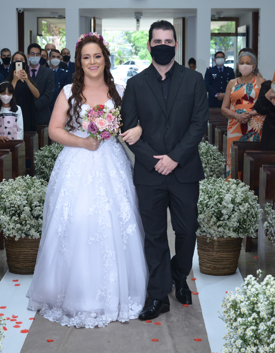 Vestido de noiva simples