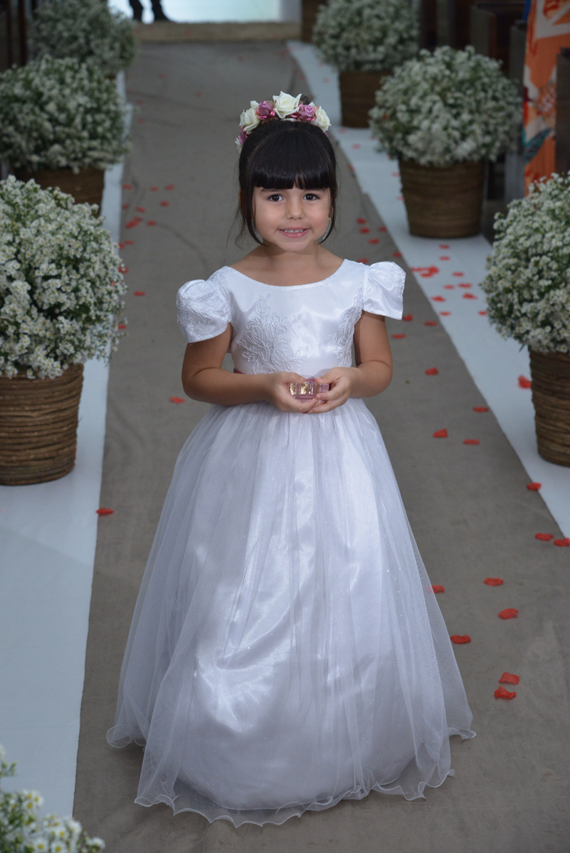 Daminha de honra de casamento 