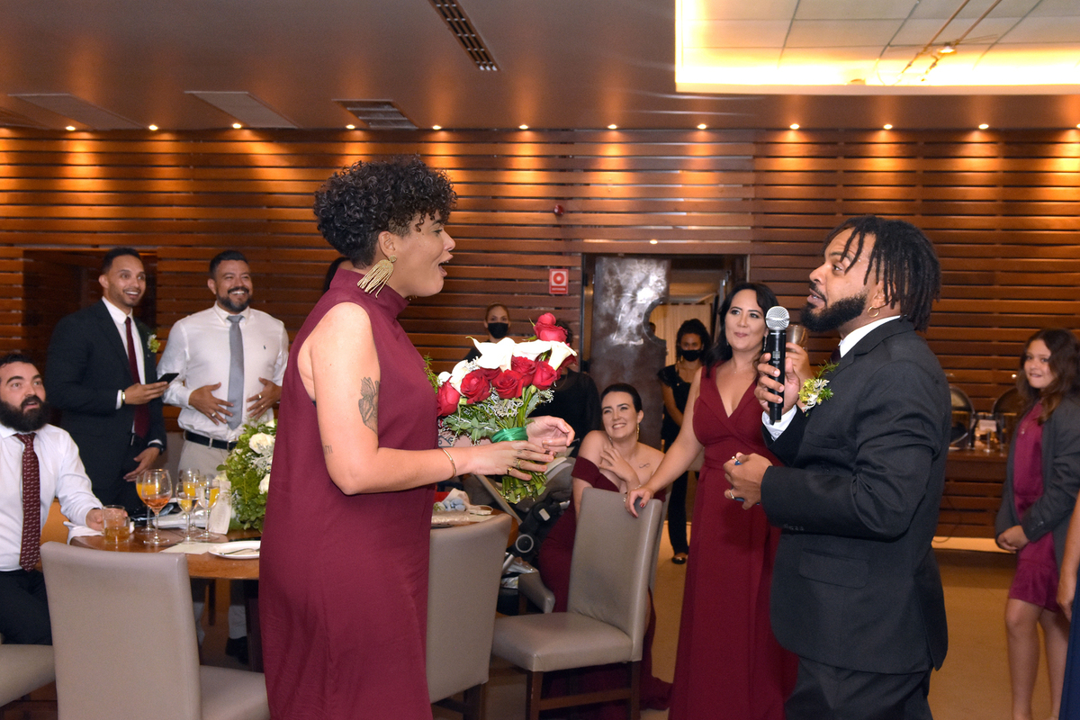 Noivado no Restaurante Nau Frutos do Mar