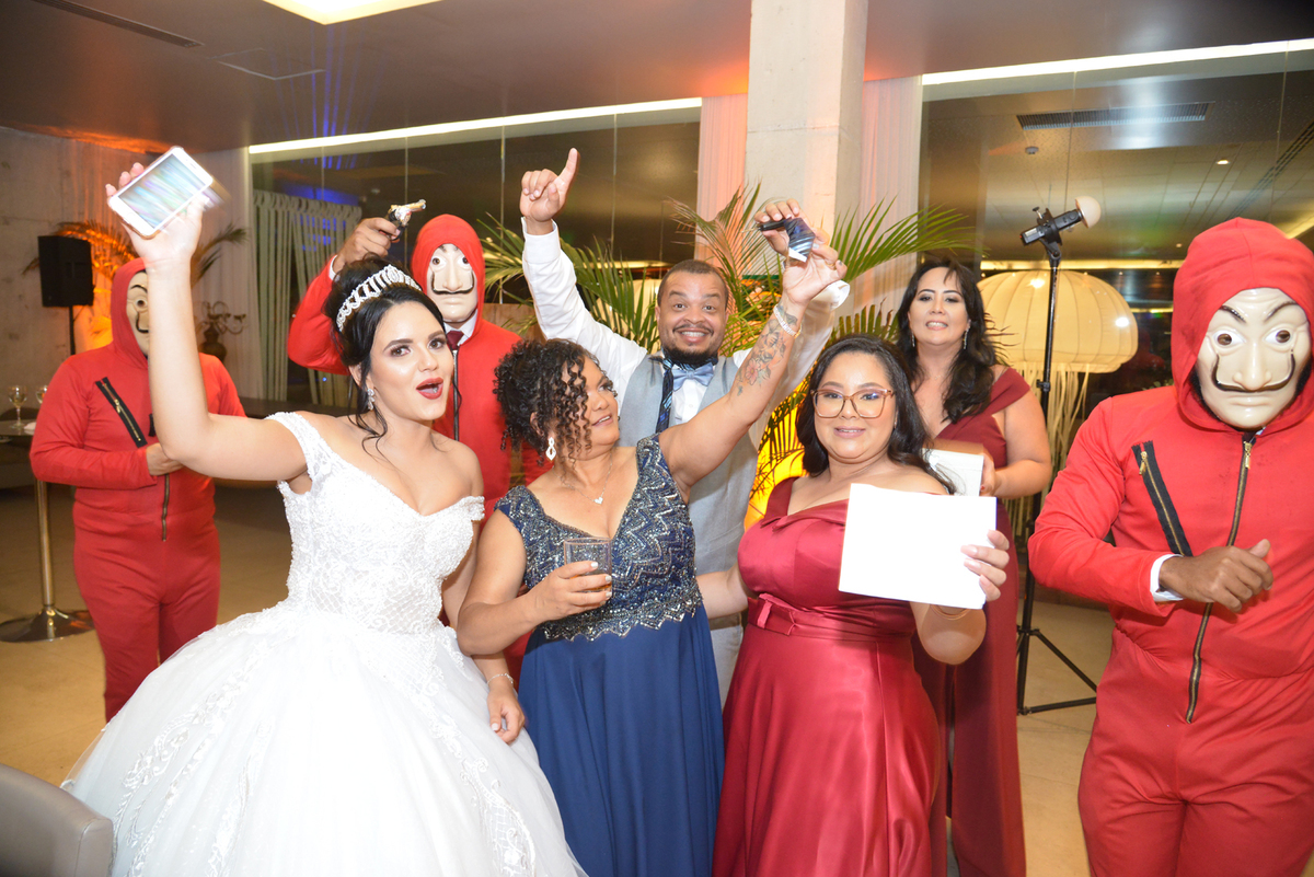 Festa de casamento no Nau Frutos do Mar