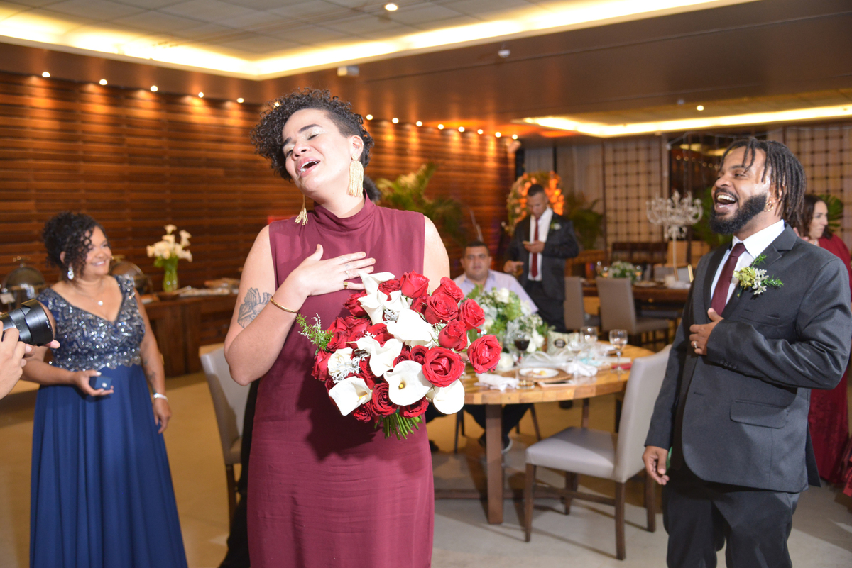 Noivado No restaurante Nau Frutos do Mar