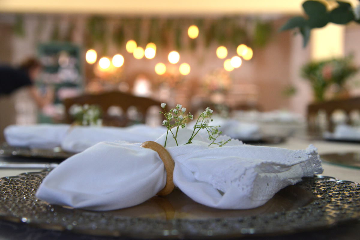 detalhes da decoração de casamento
