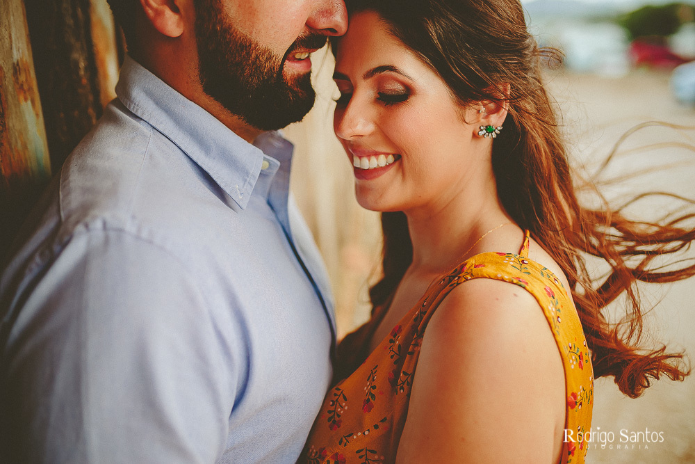 Fotografia ensaio pré casamento Guarda do Embaú