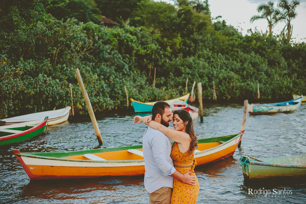 Fotografia ensaio pré casamento Guarda do Embaú