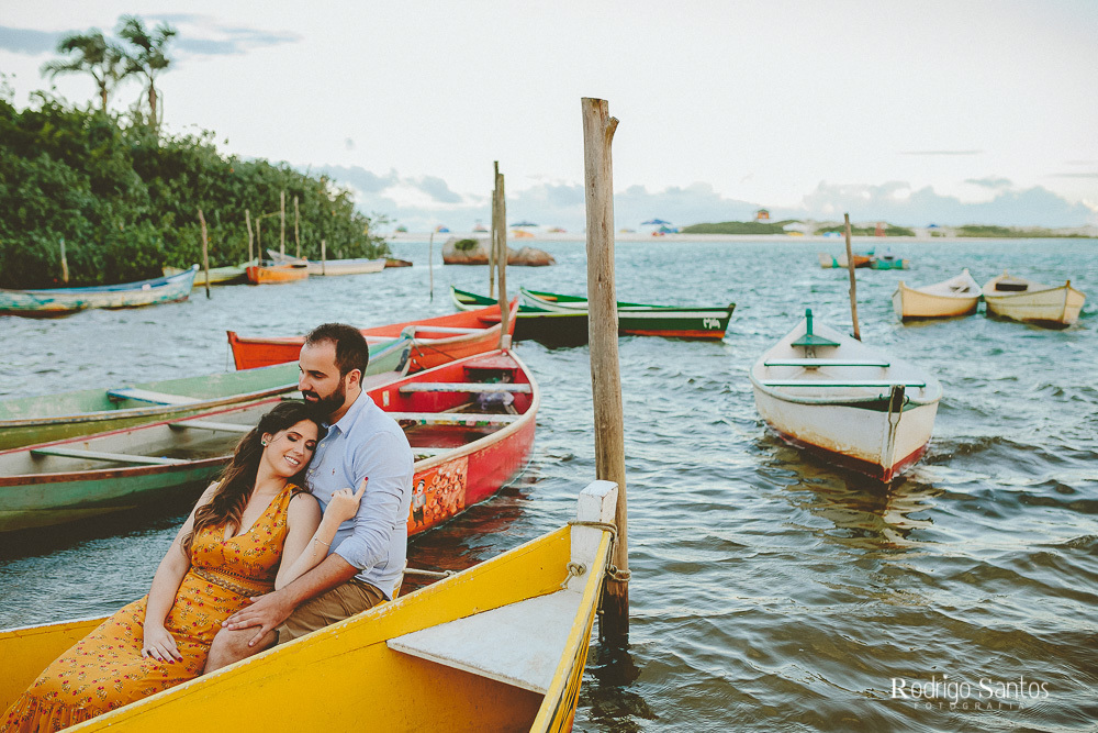 Fotografia ensaio pré casamento Guarda do Embaú