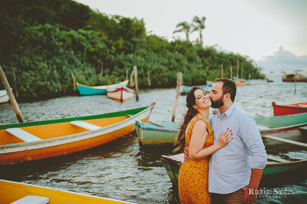 Fotografia ensaio pré casamento Guarda do Embaú