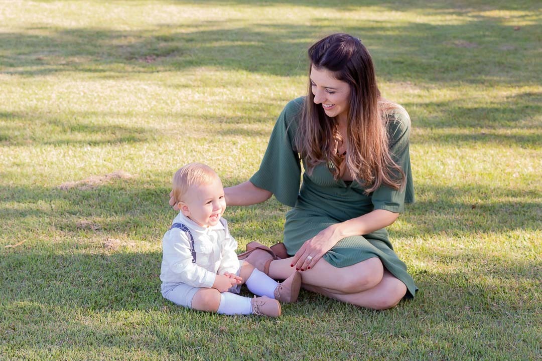 ensaio pre aniversario com a mamae