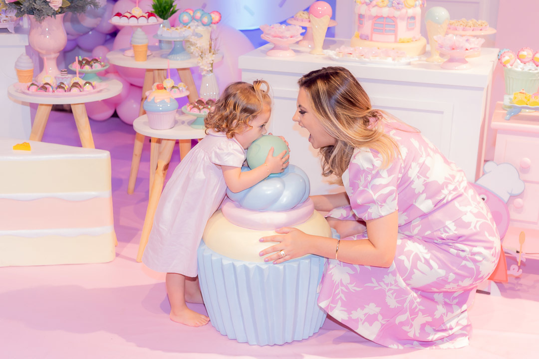 Fotografia espontânea de aniversario infantil em Maringa