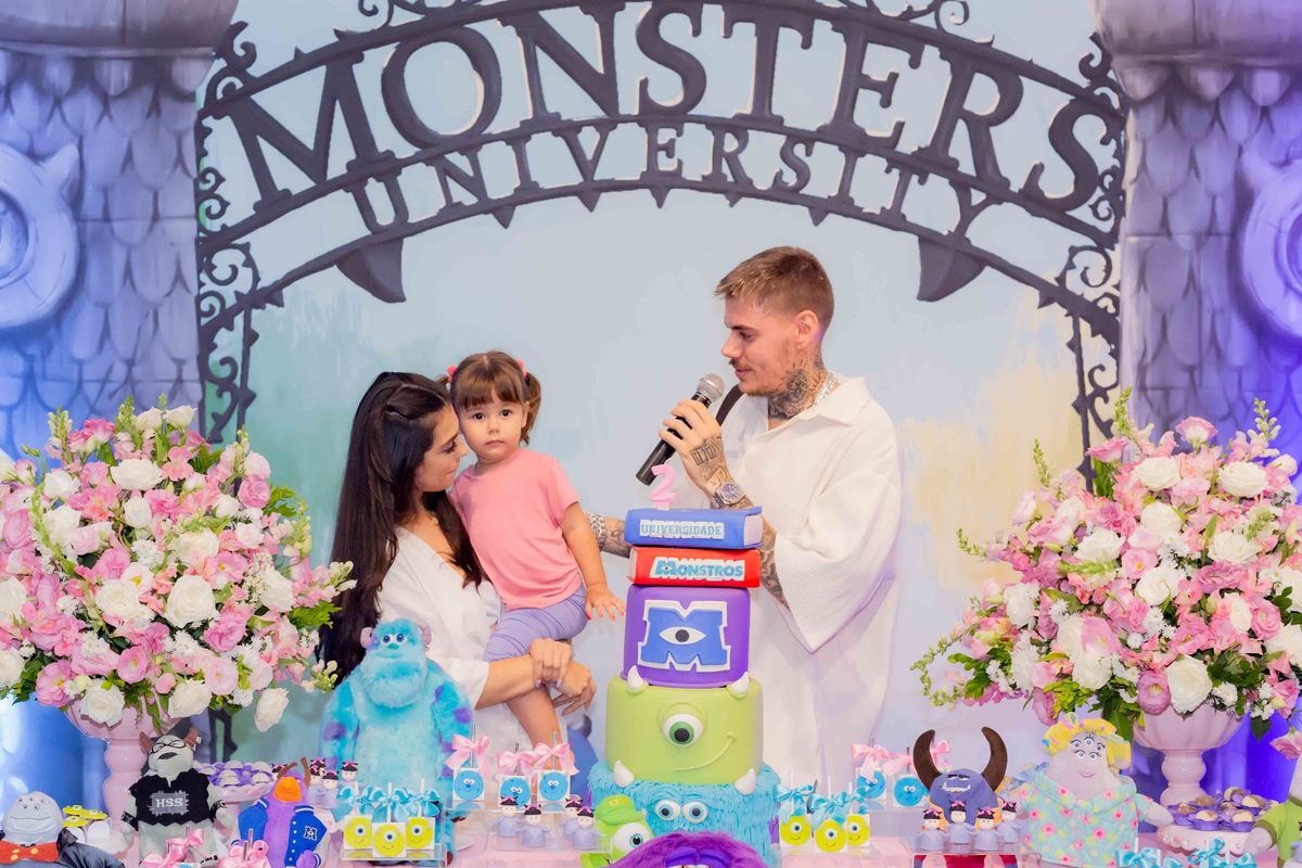 Fotografia de festa infantil de menina, Aniversariante é filha do MC KAKO