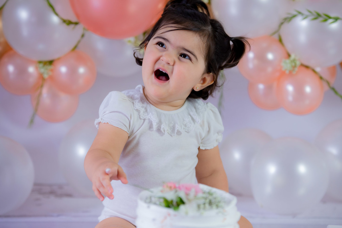 Fotografa smash the cake em Maringa