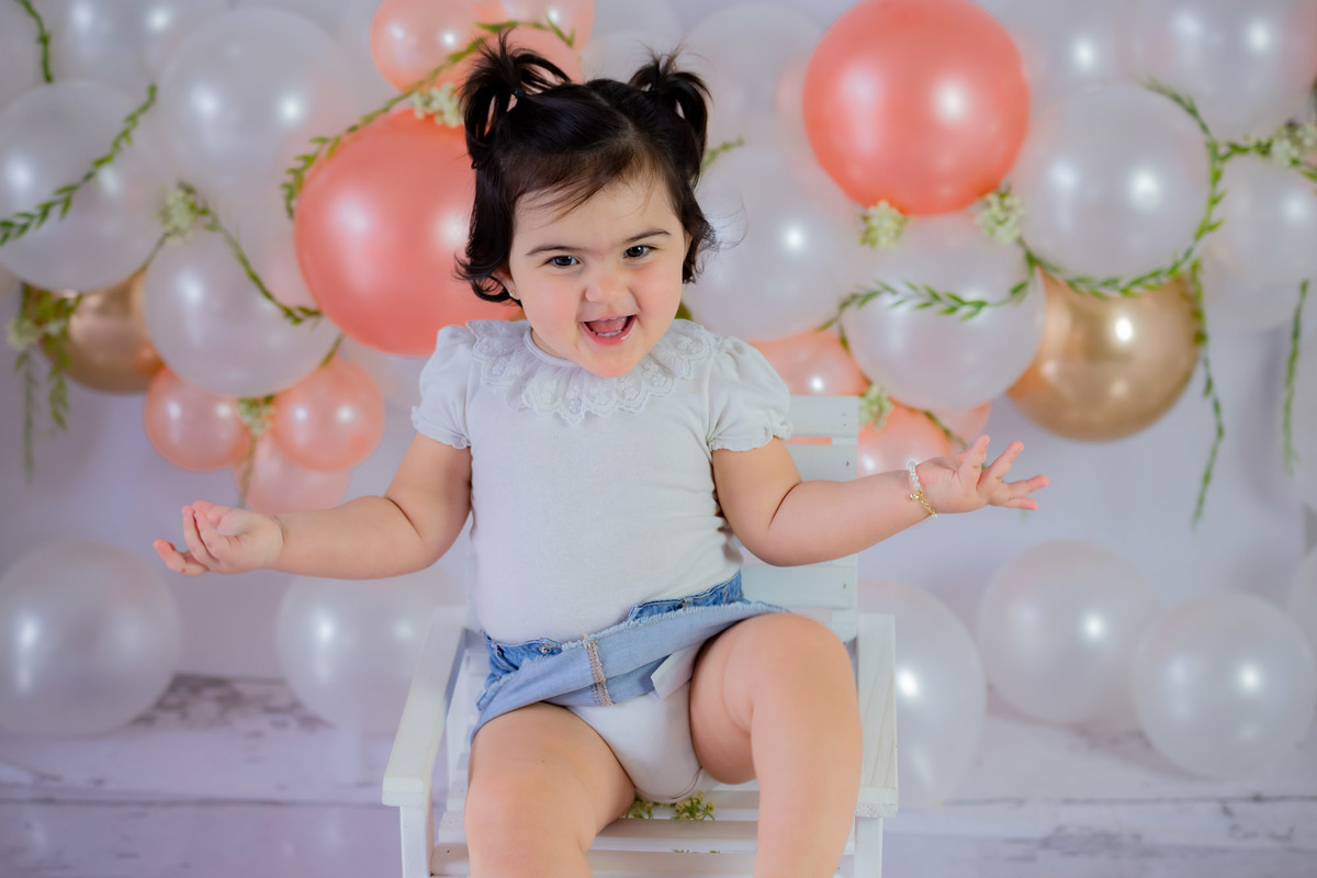 smash the cake clean menia ideias