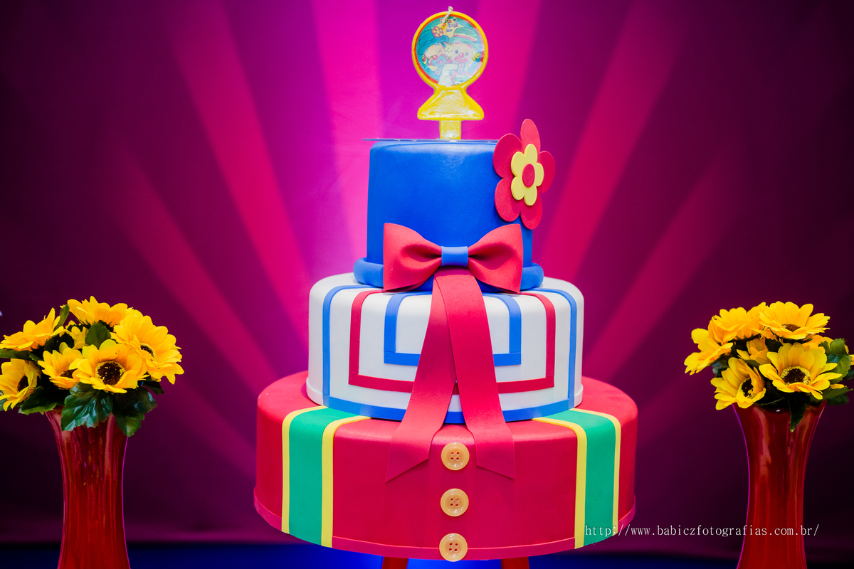 Foto bolo de Decoração circo de festa infantil no kiddiepark em Maringa
