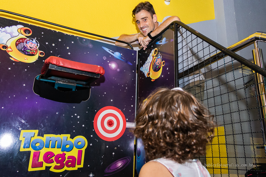 Foto aniversariante com o papai 