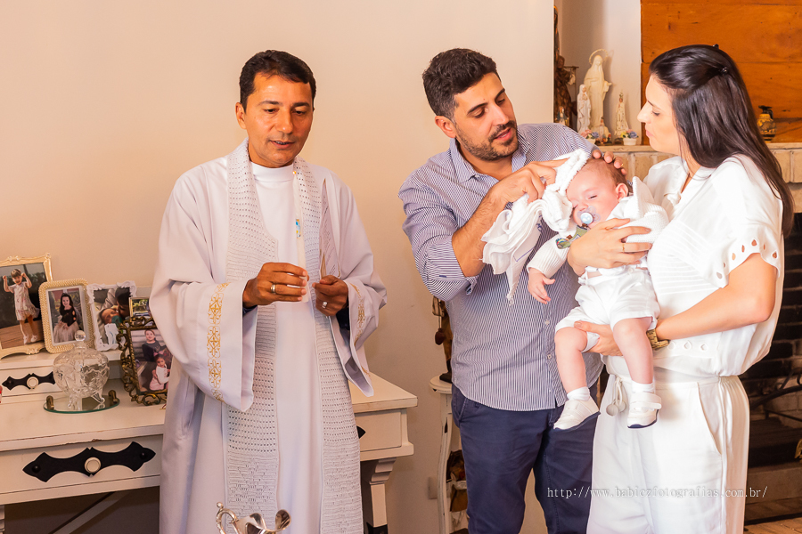 Batizado em casa do Miguel em Maringa fotografado por Babicz Fotografias