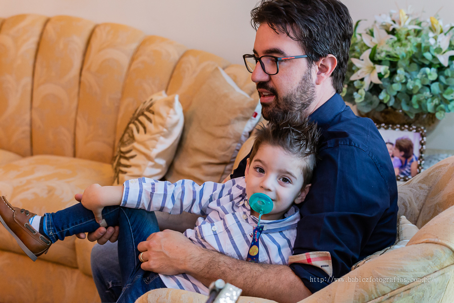 Batizado em casa do Miguel em Maringa fotografado por Babicz Fotografias
